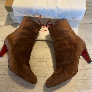 christian louboutin women boots 70 Veau Velours